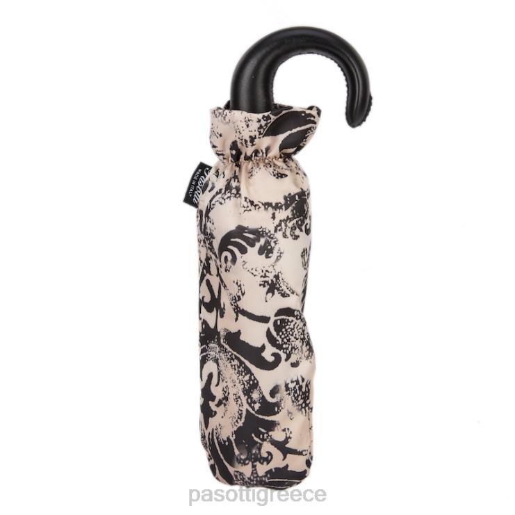 ομπρέλα | PASOTTI 257 50998-44 p - μαύρη και μπεζ πτυσσόμενη ομπρέλα 2N6B8597 γυναίκες